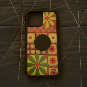 Wildflower case for iPhone 13 Pro Max- comes with Pop Socket
